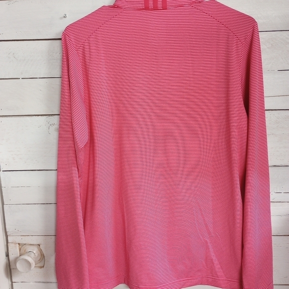 Adidas Climalite Full Zip Jacket with Zipper Pockets, Large Gym Workout - Picture 7 of 11